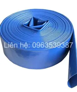 Ống bạt xanh phi 50